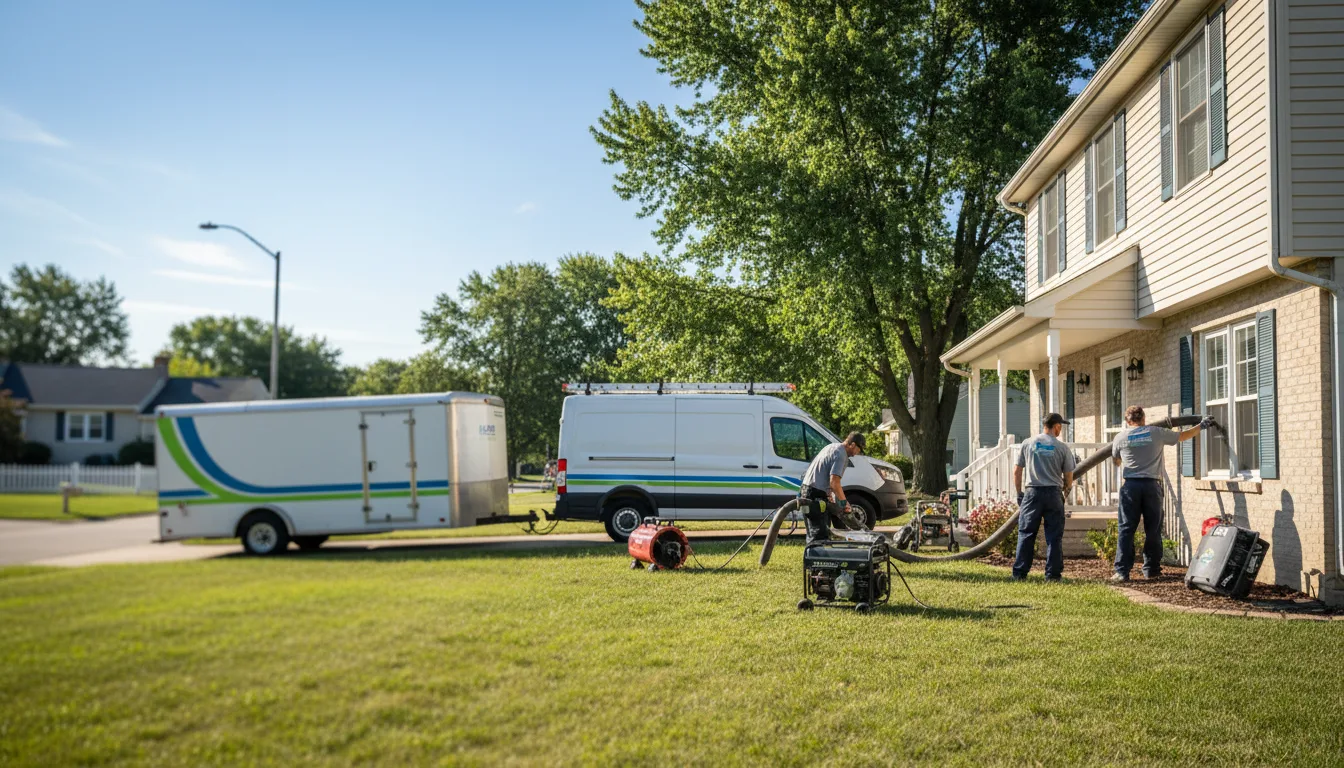 Flooded Basement Restoration And Cleanup With Repair in Narka, KS near me